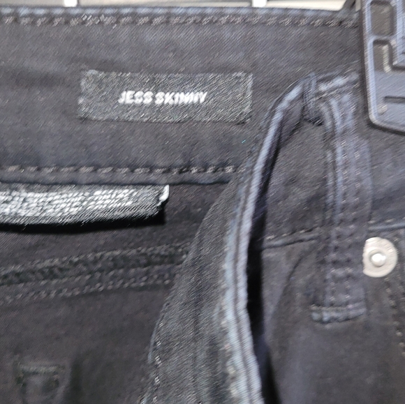 Kenneth Cole Black Pants with Zipper Accents Sz 12 - Picture 3 of 5